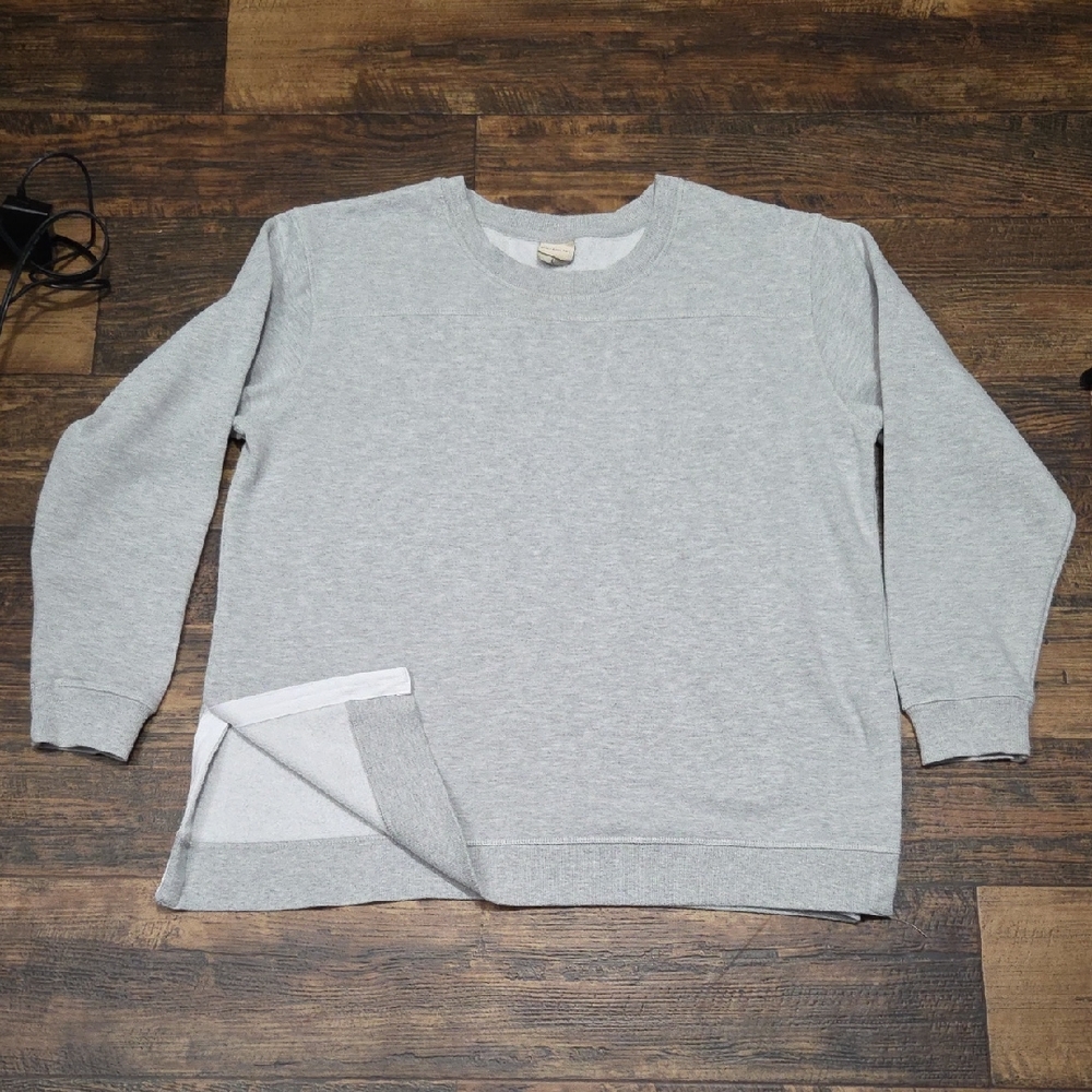 Classic Gray Women's Crewneck Sweater
